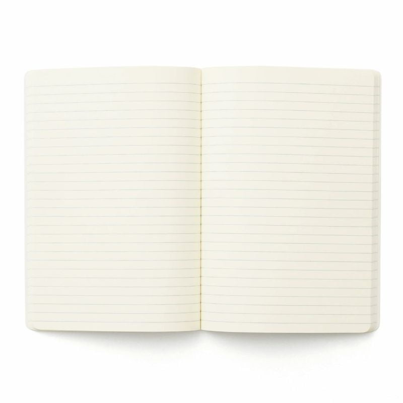Penco - Soft PP Notebook A5 Ruled - Red-Notitieboek-DutchMills