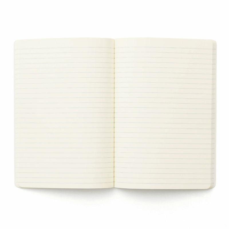 Penco - Soft PP Notebook A5 Ruled - Yellow-Notitieboek-DutchMills