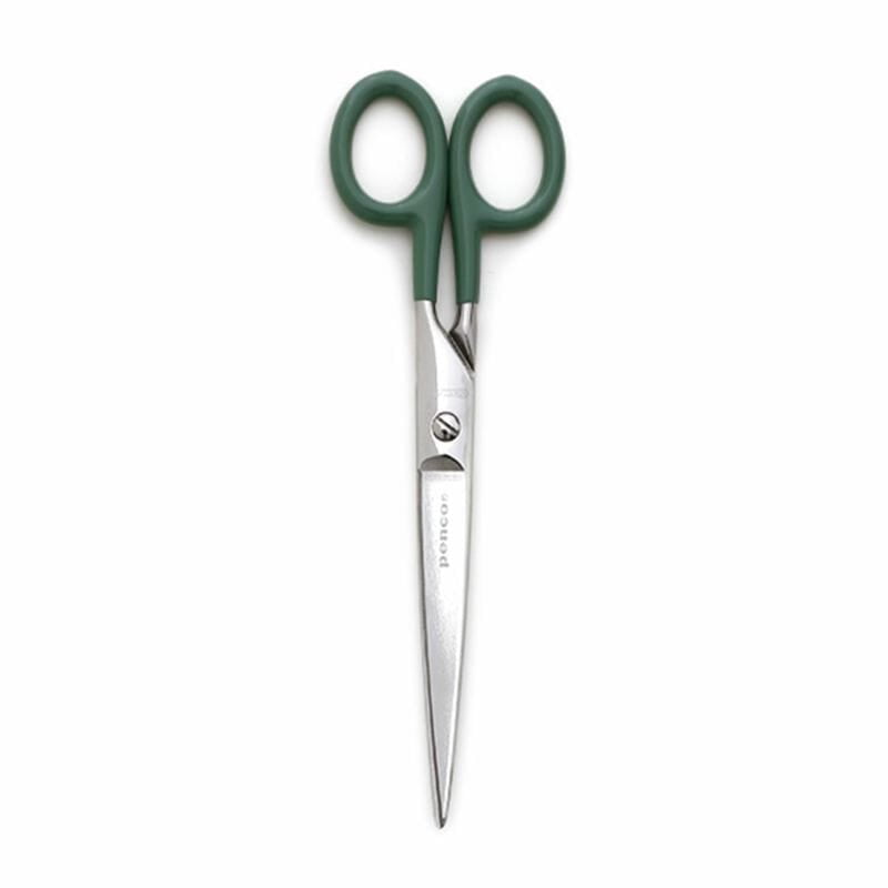 Penco - Stainless Scissors Large Green-Schaar-DutchMills