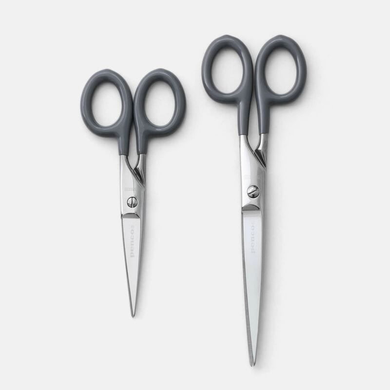 Penco - Stainless Scissors Large Grey-Schaar-DutchMills