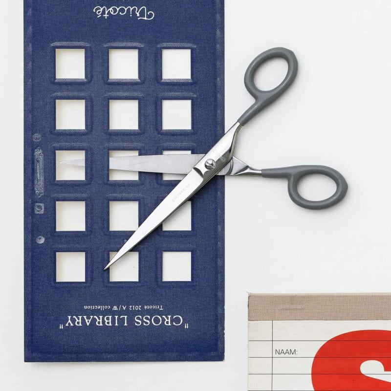 Penco - Stainless Scissors Large Grey-Schaar-DutchMills