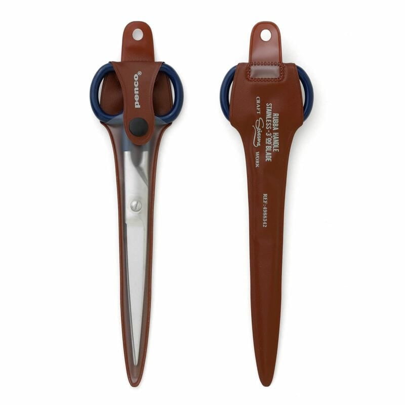 Penco - Stainless Scissors Large Navy-Schaar-DutchMills