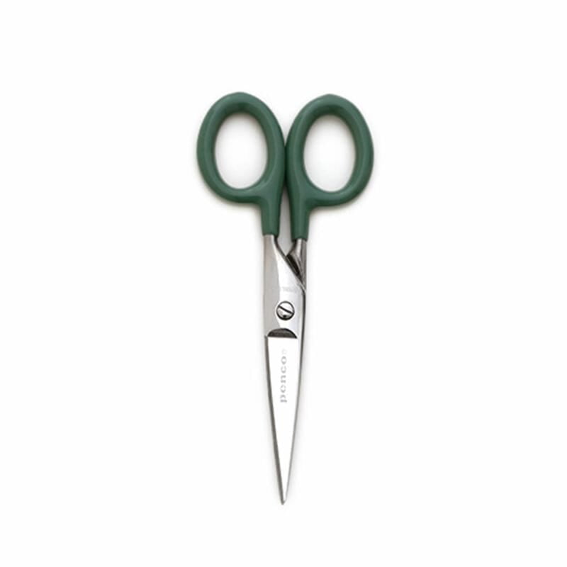 Penco - Stainless Scissors Small Green-Schaar-DutchMills