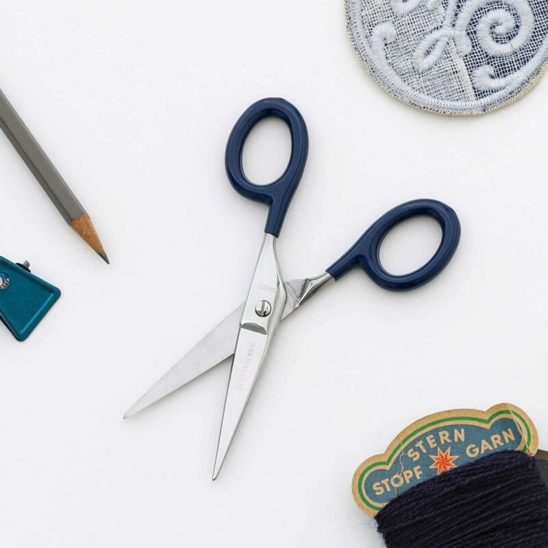 Penco - Stainless Scissors Small Navy-Schaar-DutchMills