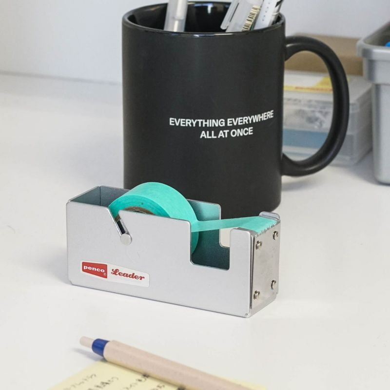 Penco - Tape Dispenser Small - Silver-Plakbandhouder-DutchMills