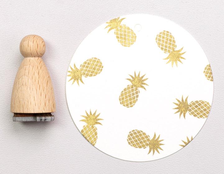 Perlenfischer - Stempel - Ananas Klein-Stempel-DutchMills