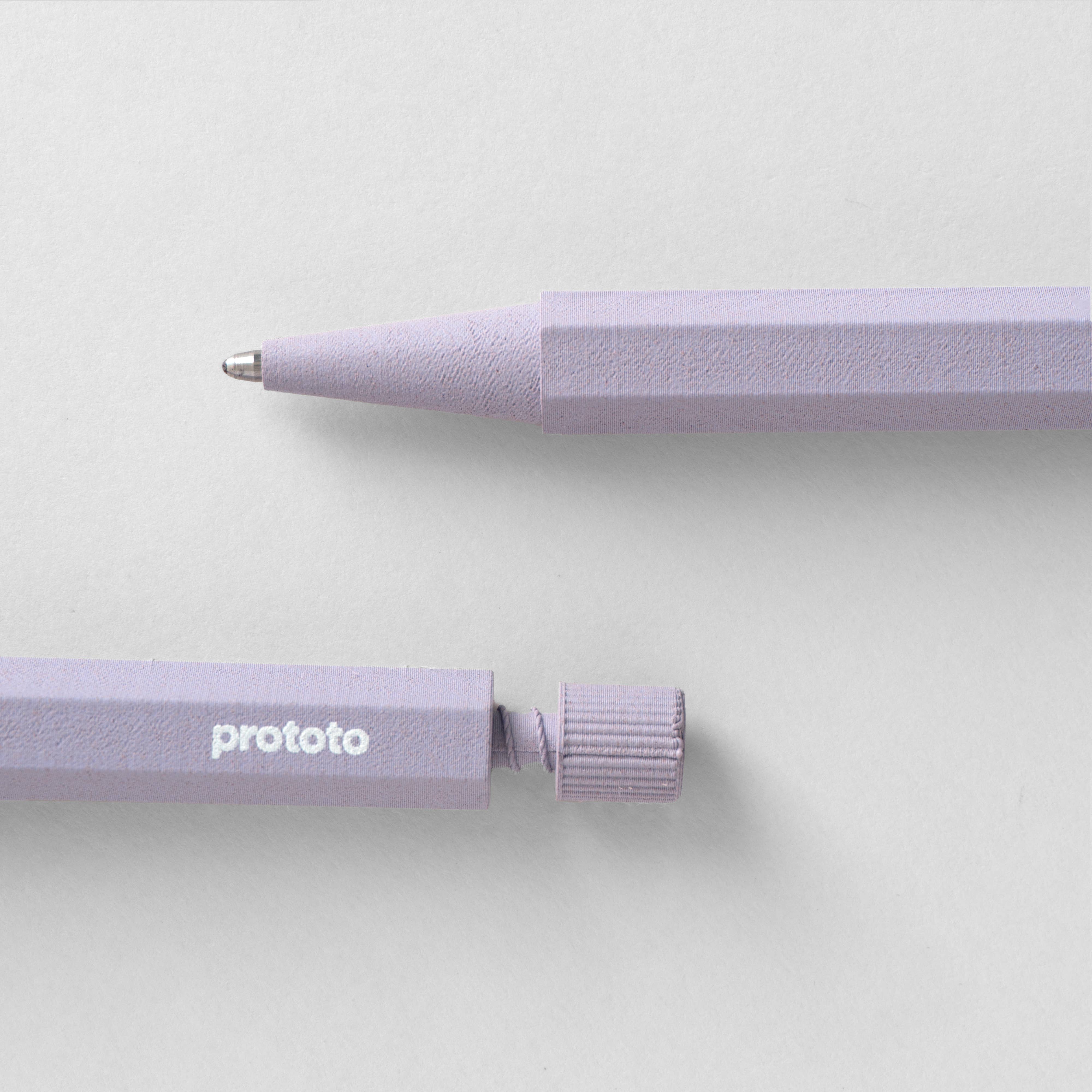 Prototo - Zero Waste ballpoint pen in Lavender-Balpen-DutchMills