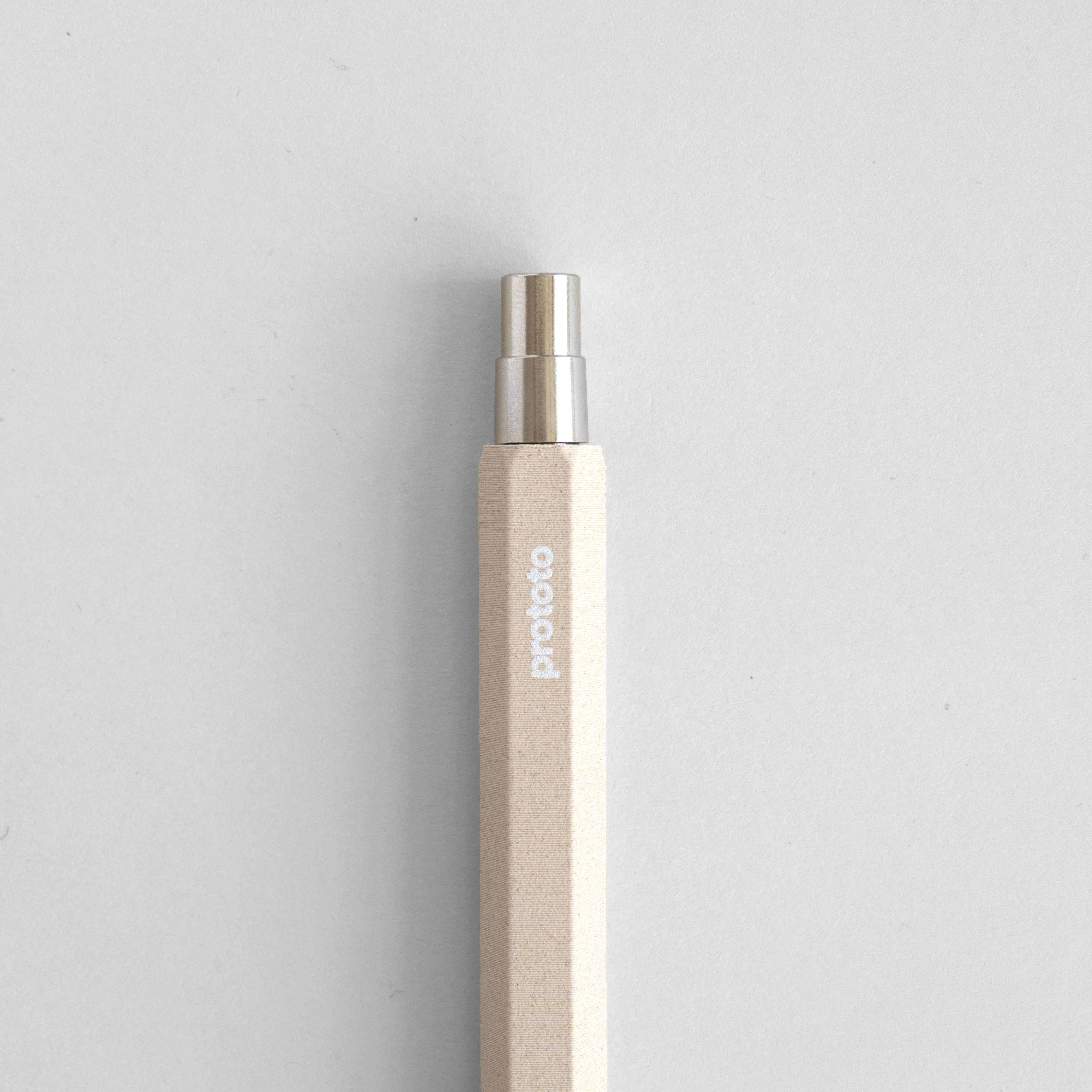 Prototo - Zero Waste ballpoint pen in Natural-Balpen-DutchMills