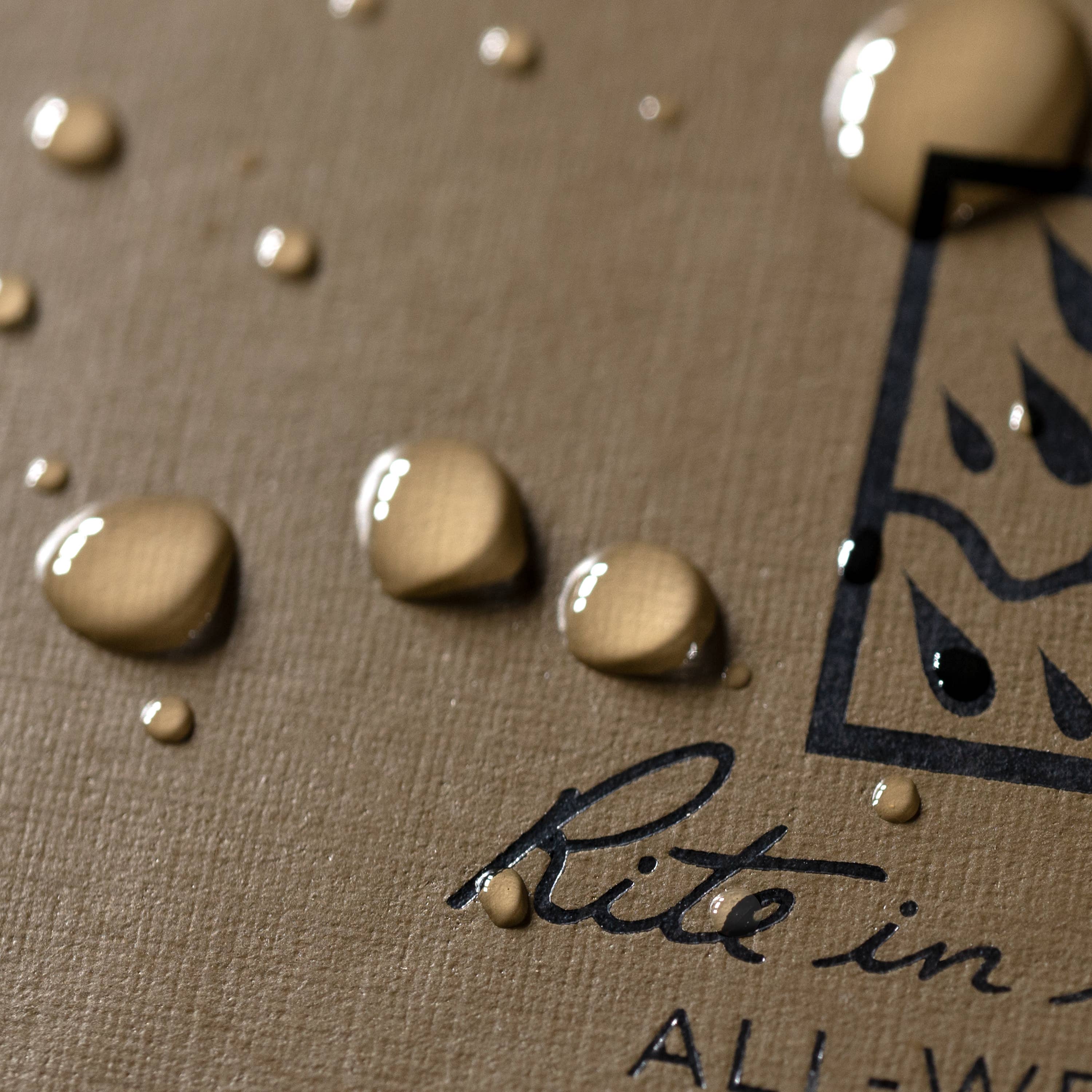 Rite in the Rain 6.75" x 8.75" Tan Hard Cover Book-DutchMills