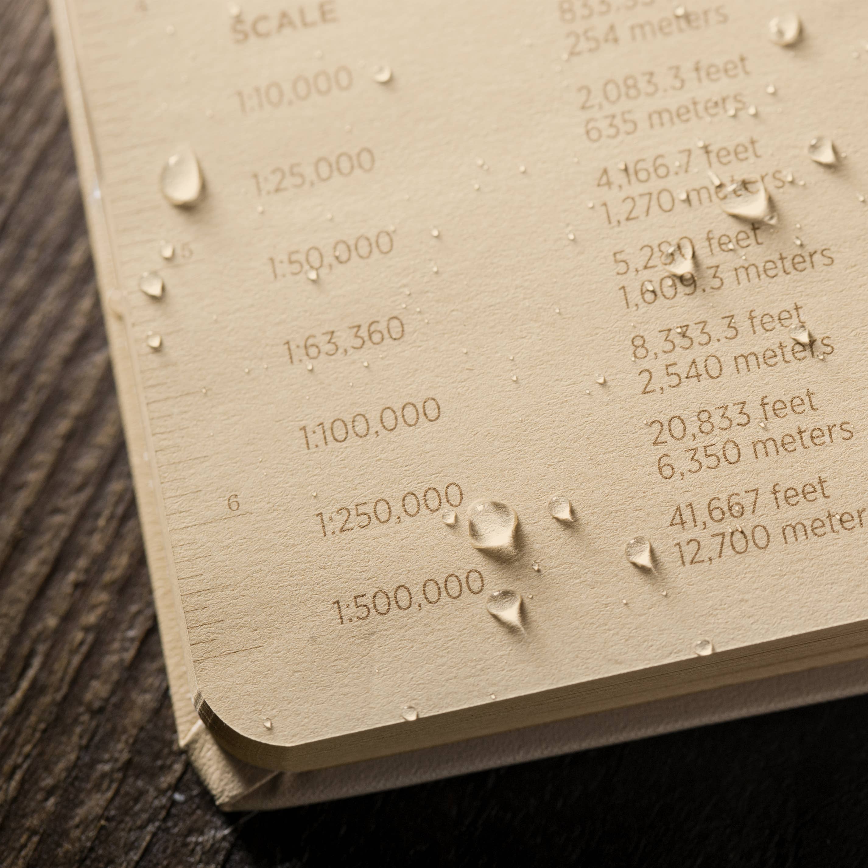 Rite in the Rain 6.75" x 8.75" Tan Hard Cover Book-DutchMills