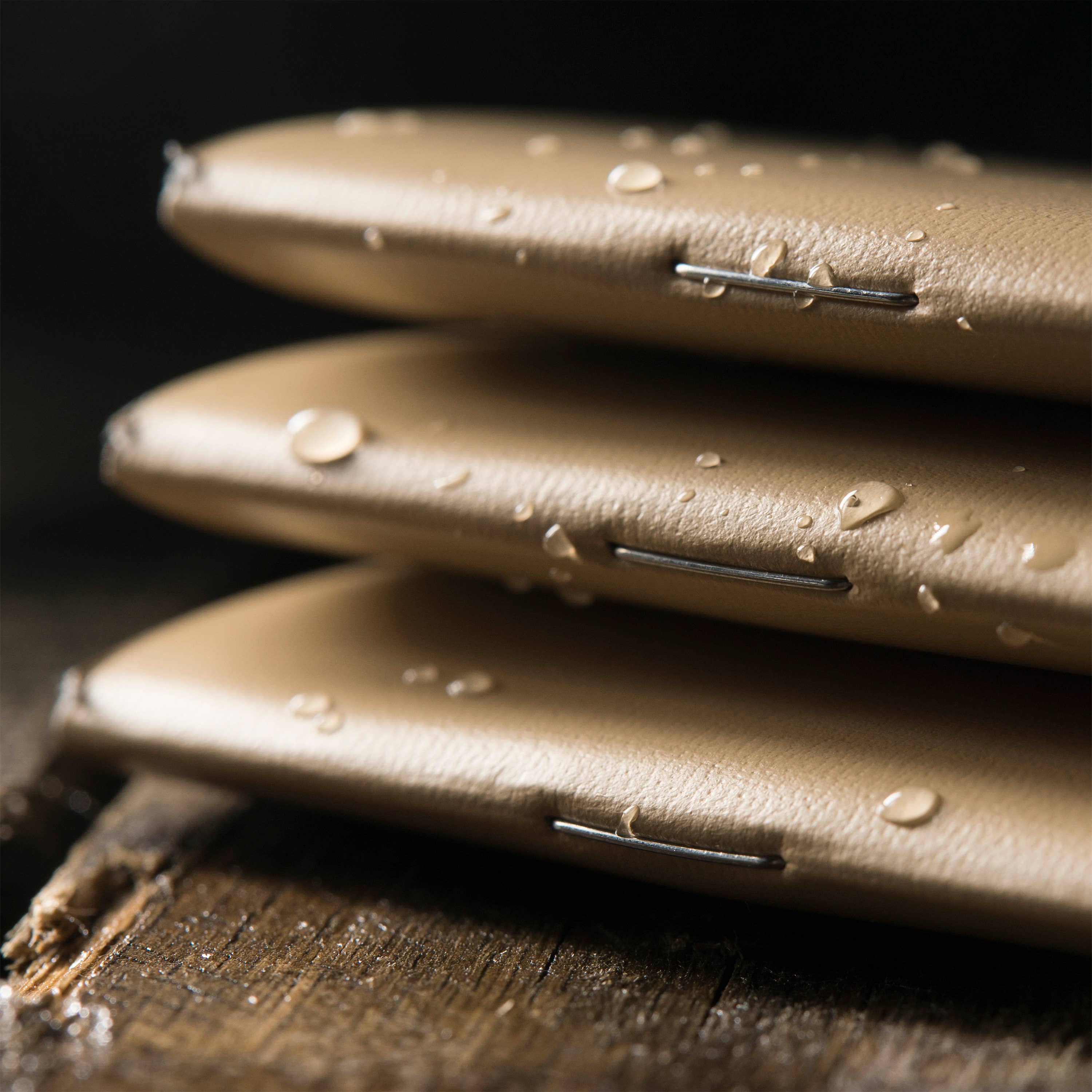 Rite in the Rain Notebook, 3.25" x 4.625" Tan Cover 3 PK-DutchMills