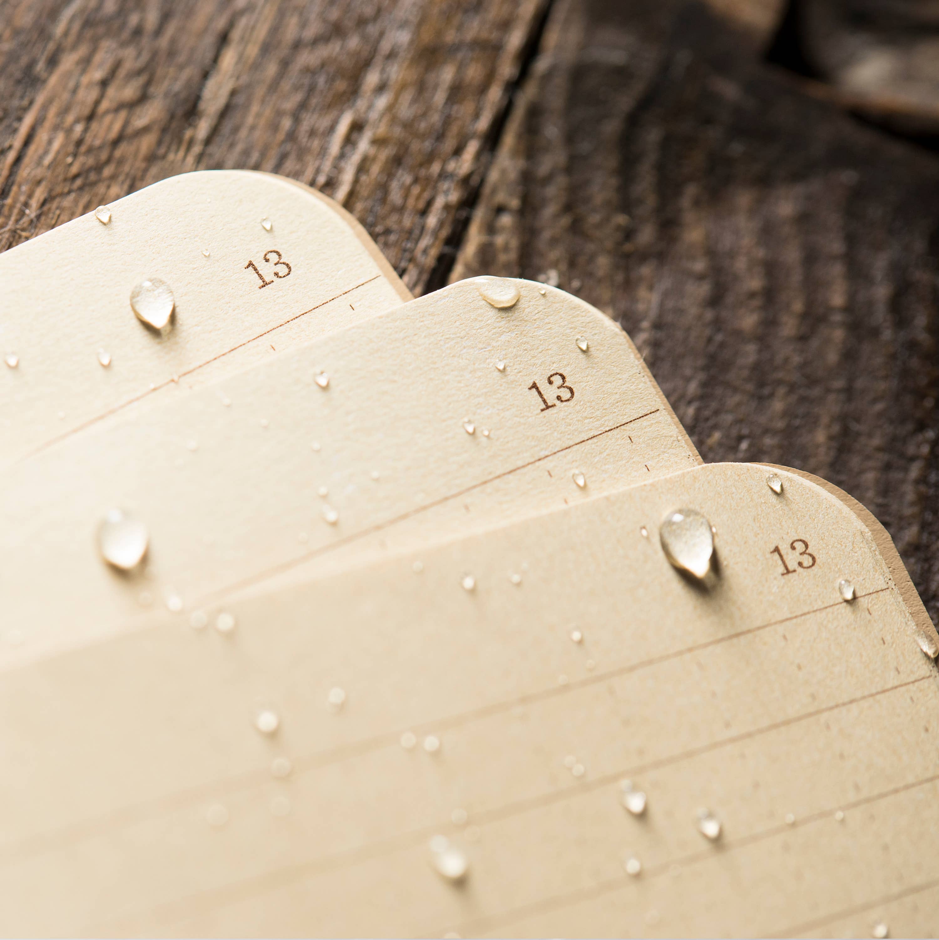 Rite in the Rain Notebook, 3.25" x 4.625" Tan Cover 3 PK-DutchMills