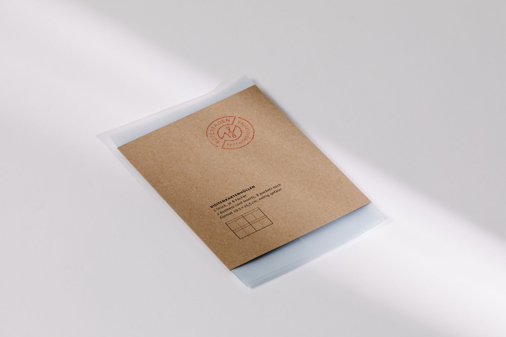 Roterfaden - Business cards protectors 2-pack-DutchMills