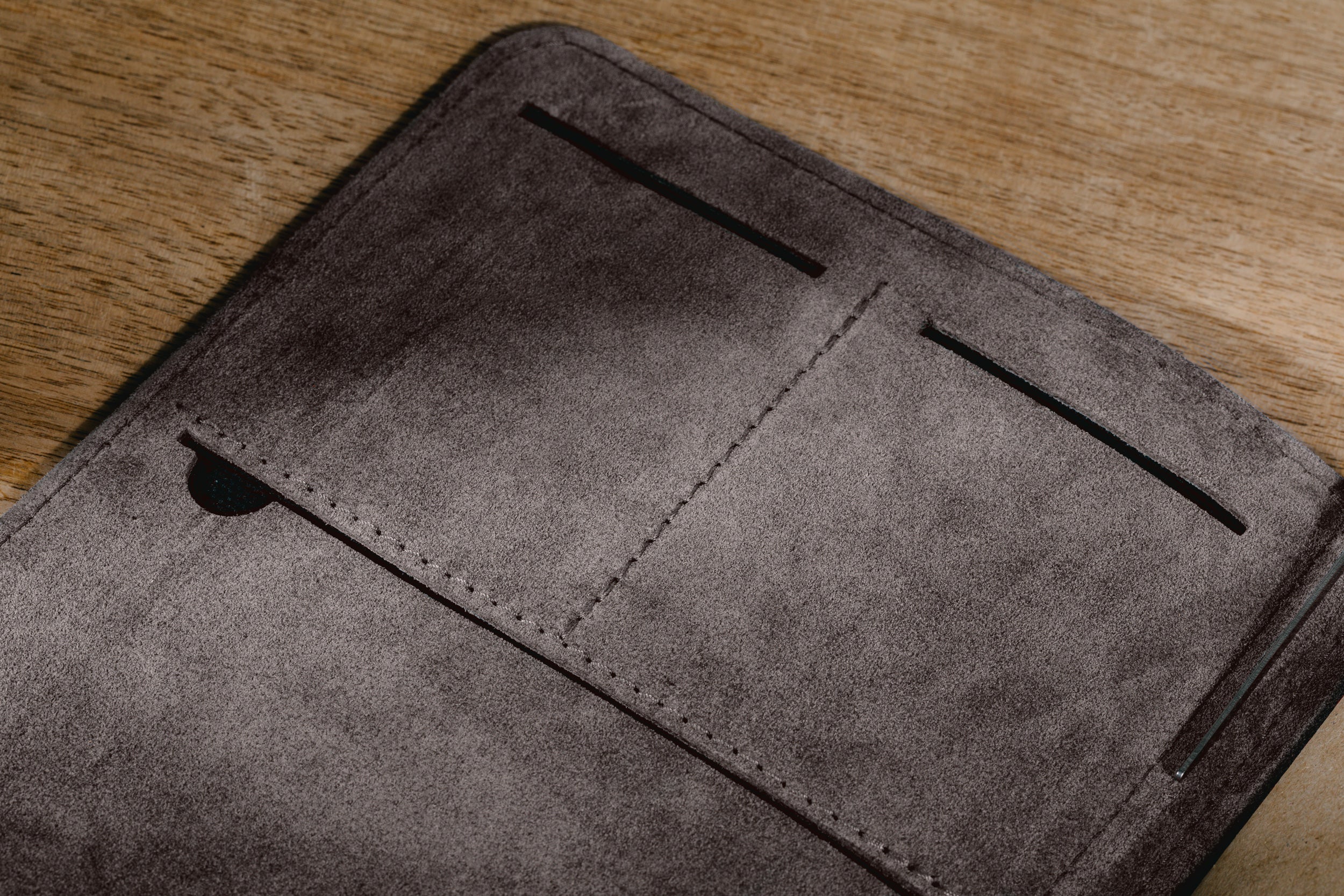 Roterfaden - Taschenbegleiter - Leather Light Brown SO-20 - B6-DutchMills