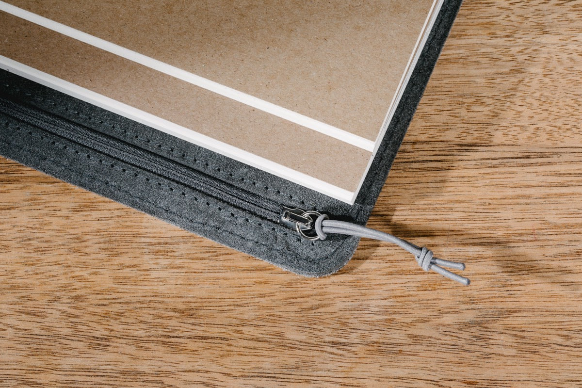 Roterfaden - Taschenbegleiter - Leather Light Brown SO-20 - B6-DutchMills