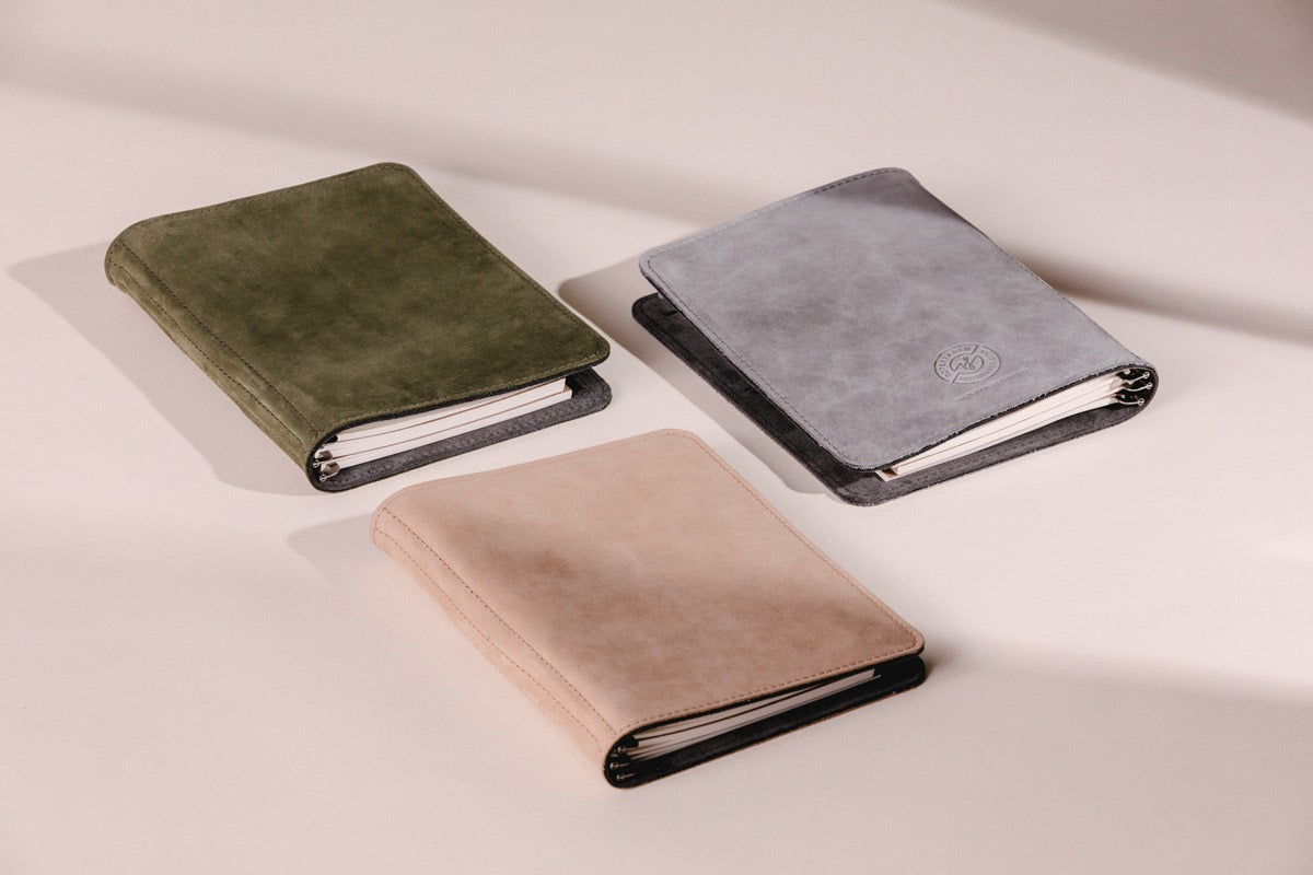 Roterfaden - Taschenbegleiter - Leather Light Brown SO-20 - B6-DutchMills