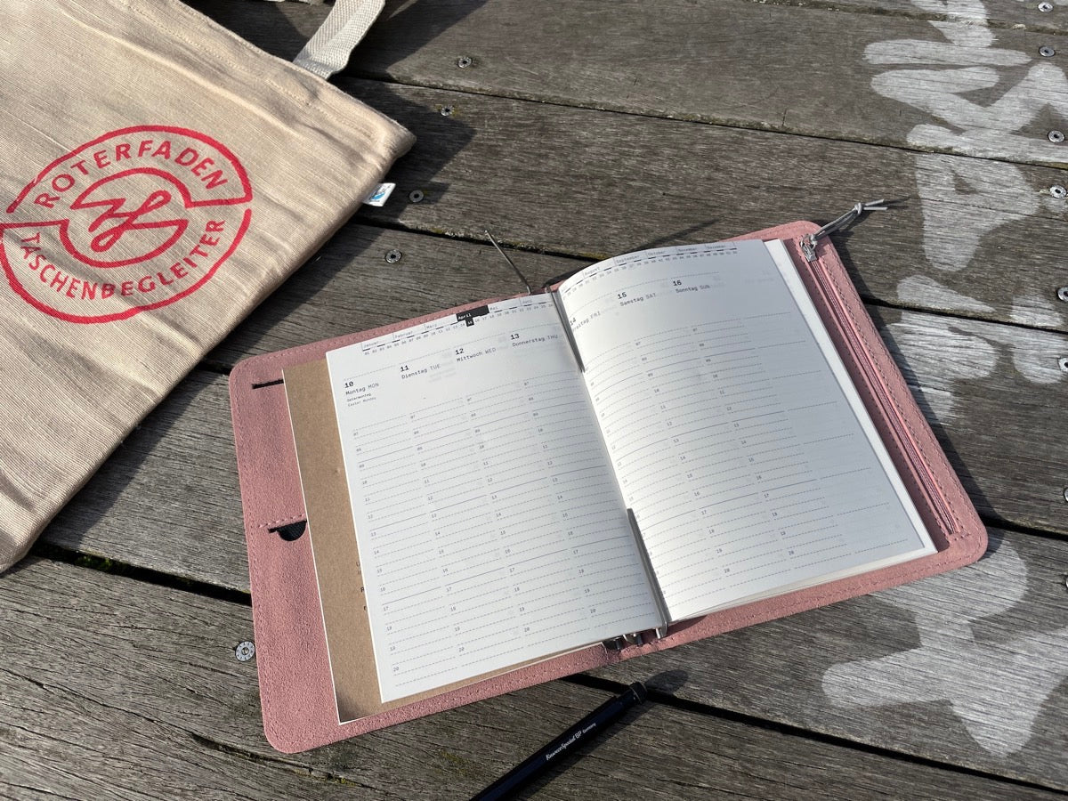 Roterfaden - Taschenbegleiter - Leather SO_23 - B6-Taschenbegleiter-DutchMills