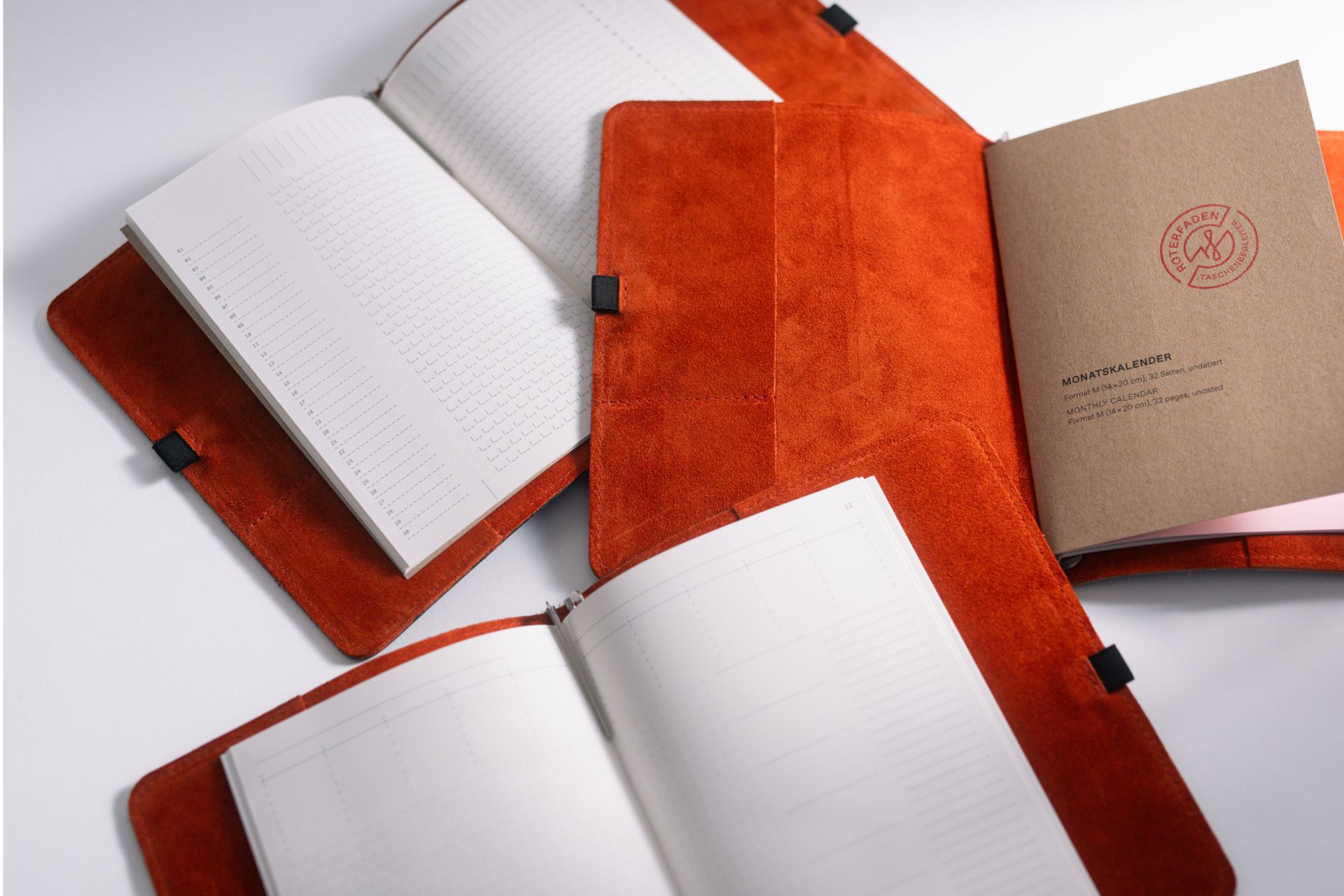 Roterfaden - Taschenbegleiter - Leather WK_24 - Medium-Taschenbegleiter-DutchMills