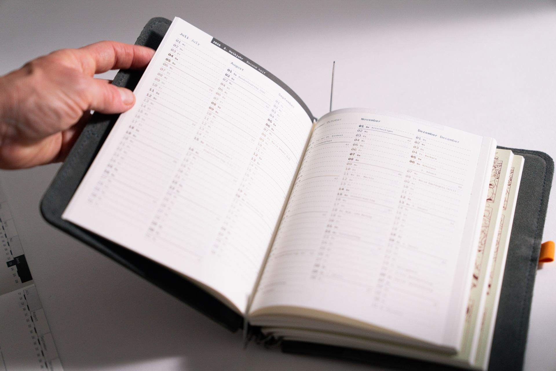 Roterfaden - Year Calendar 2026-Agenda-DutchMills