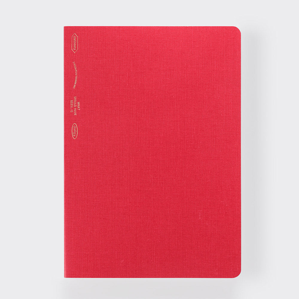 Stalogy - 1/2 Year Notebook - Limited Edition 2023 - Berry Red-Notitieboek-DutchMills