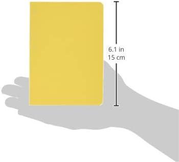 Stalogy - 365 Days Notebook - A6 Yellow - Grid-Notitieboek-DutchMills
