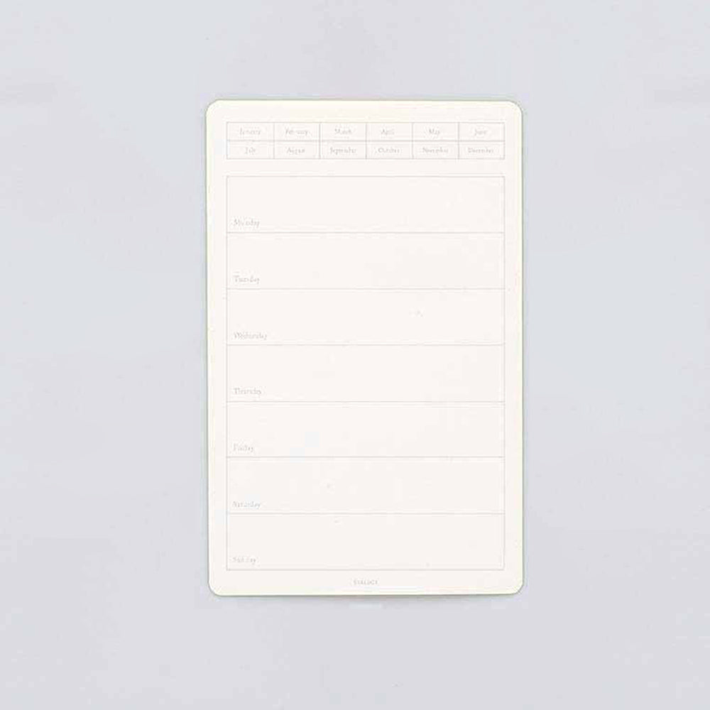 Stalogy - Removable Calendar Seal - Weekly - M-Sticky Notes-DutchMills
