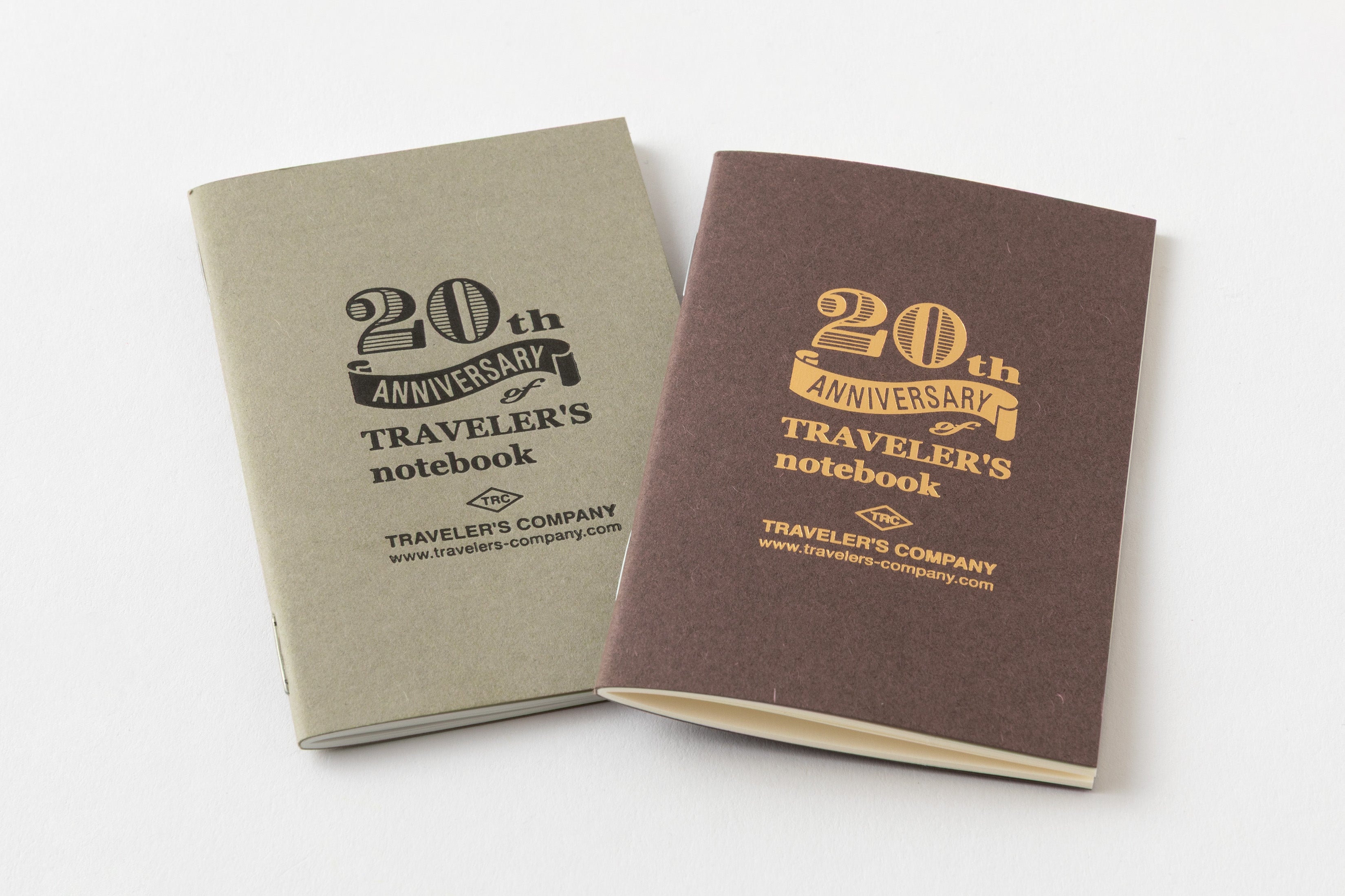 TRAVELER'S notebook - Card Size Set - Black (20th Anniversary)-Notitieboek-DutchMills