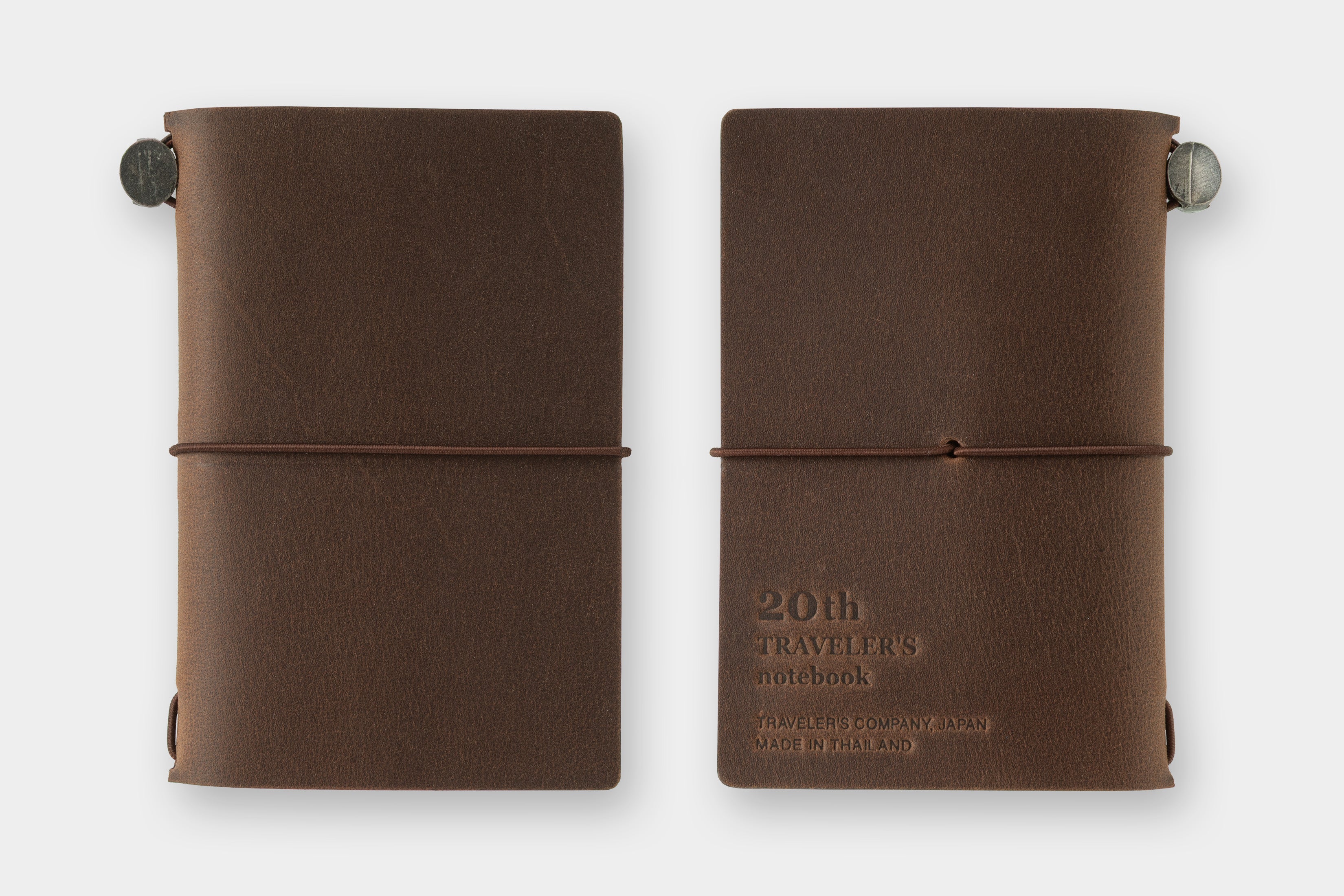 TRAVELER'S notebook - Card Size Set - Brown (20th Anniversary)-Notitieboek-DutchMills