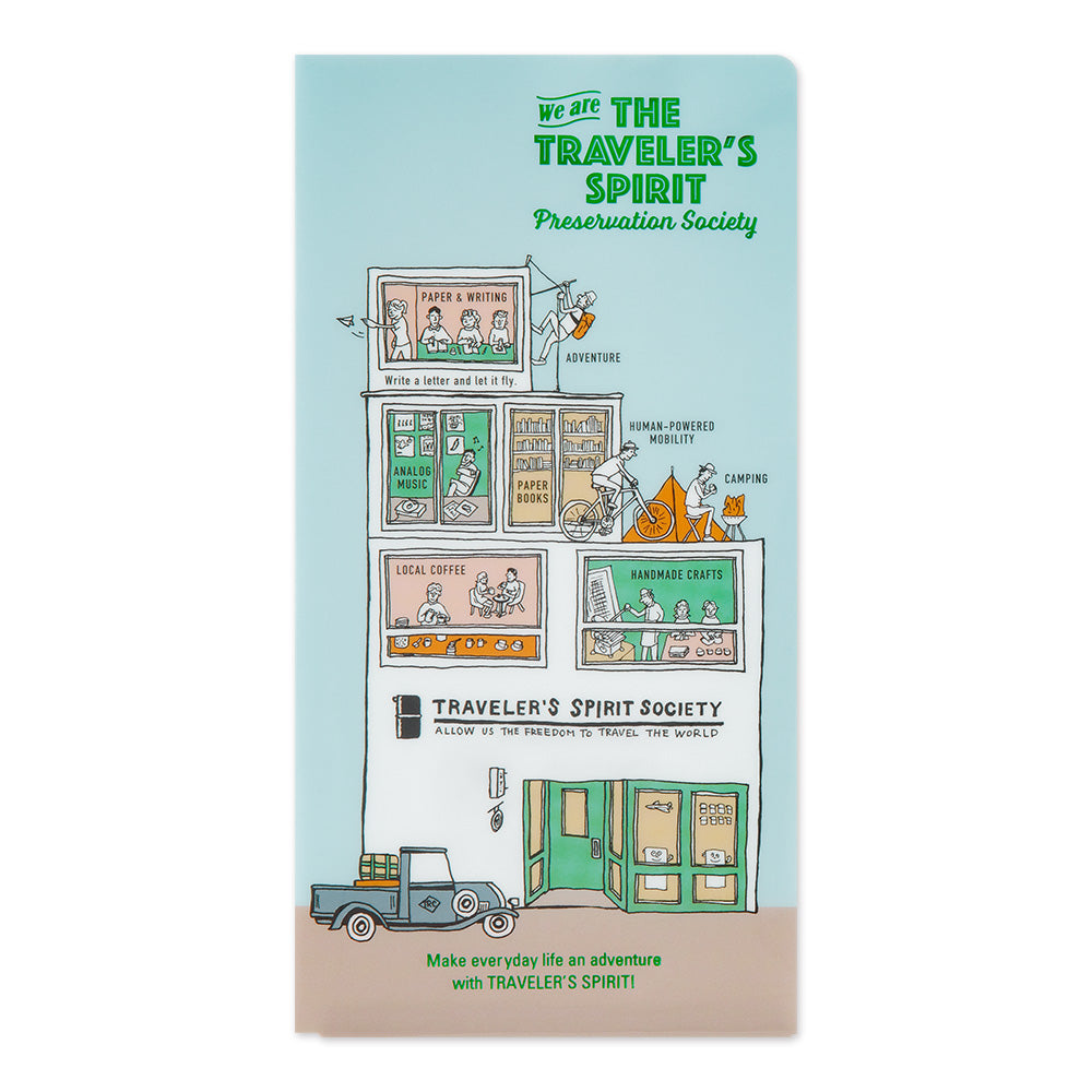 TRAVELER'S notebook - Diary 2026 Clear Folder-Agenda-DutchMills