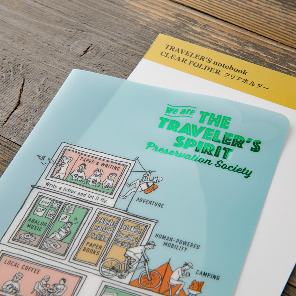 TRAVELER'S notebook - Diary 2026 Clear Folder-Agenda-DutchMills