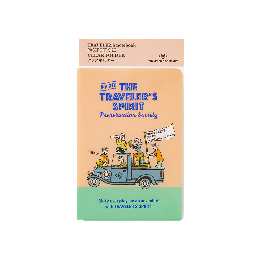 TRAVELER'S notebook - Diary 2026 Clear Folder (Passport size)-Agenda-DutchMills