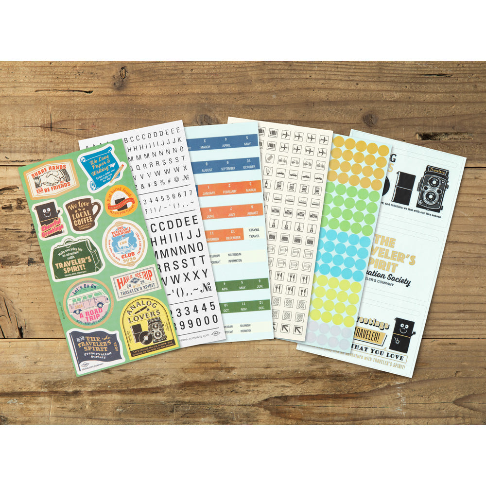 TRAVELER'S notebook - Diary 2026 Customized sticker set-Agenda-DutchMills
