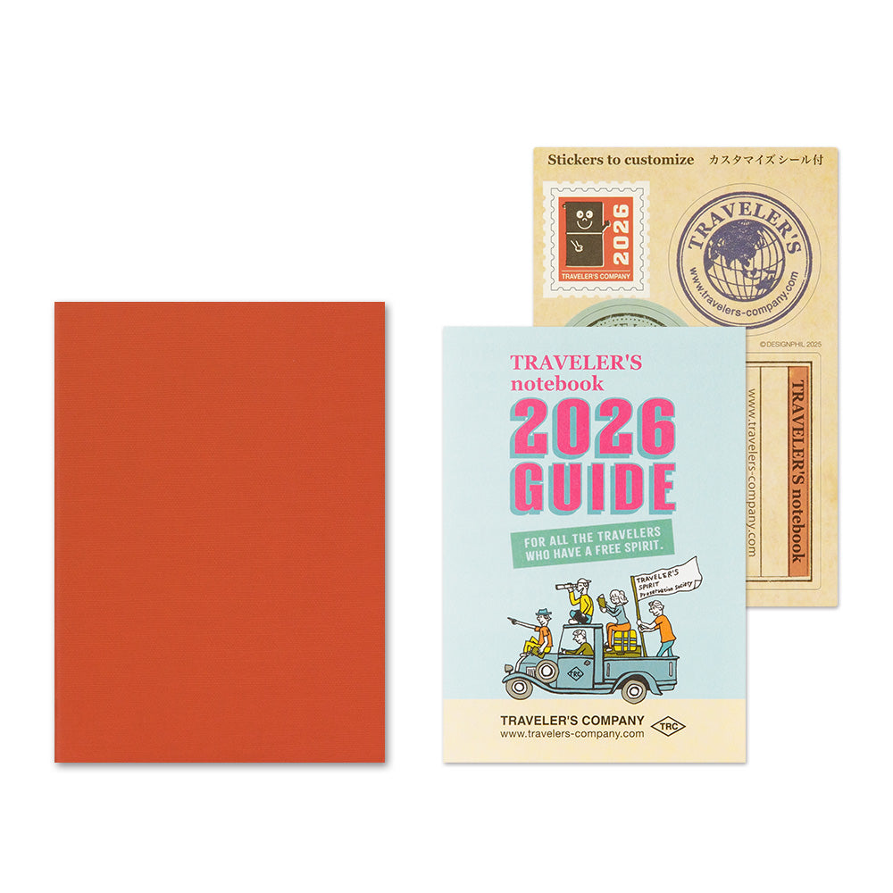 TRAVELER'S notebook - Diary 2026 Monthly Refill (Passport size)-Agenda-DutchMills