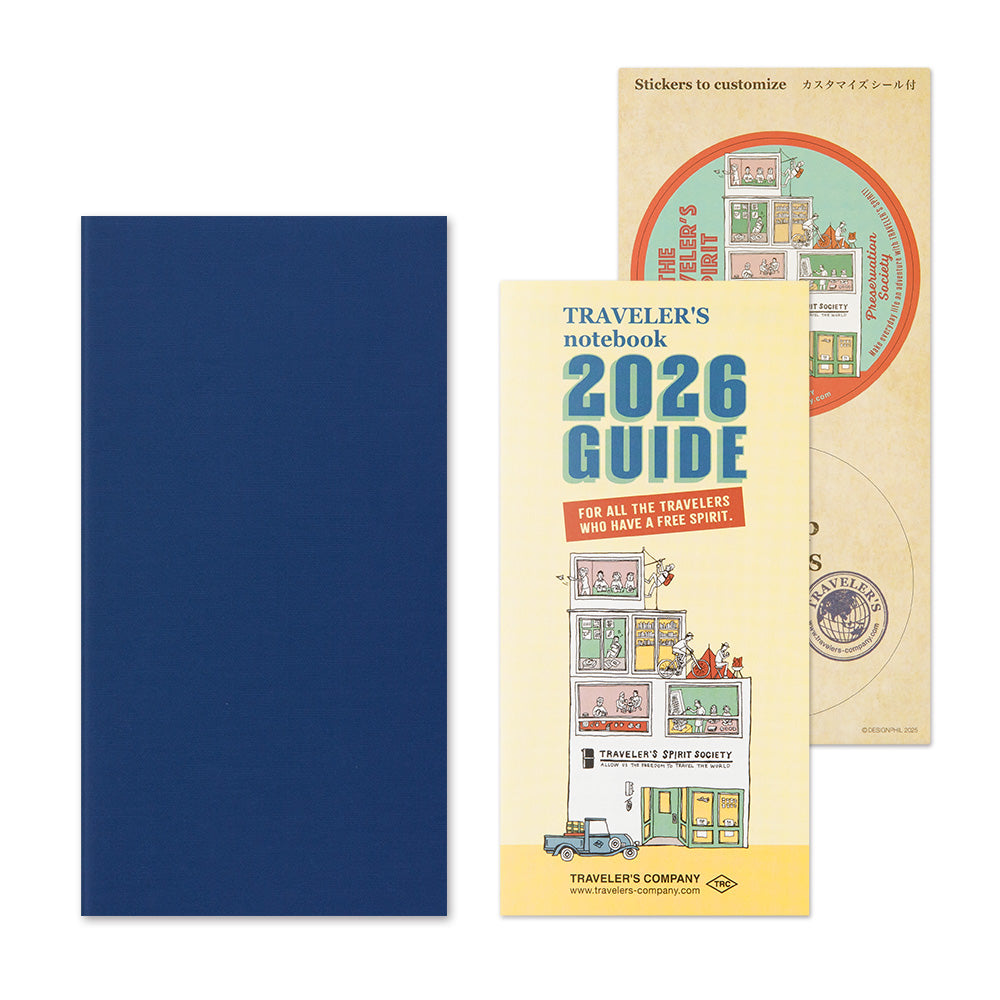 TRAVELER'S notebook - Diary 2026 Second Half - Weekly + Memo Refill-Agenda-DutchMills