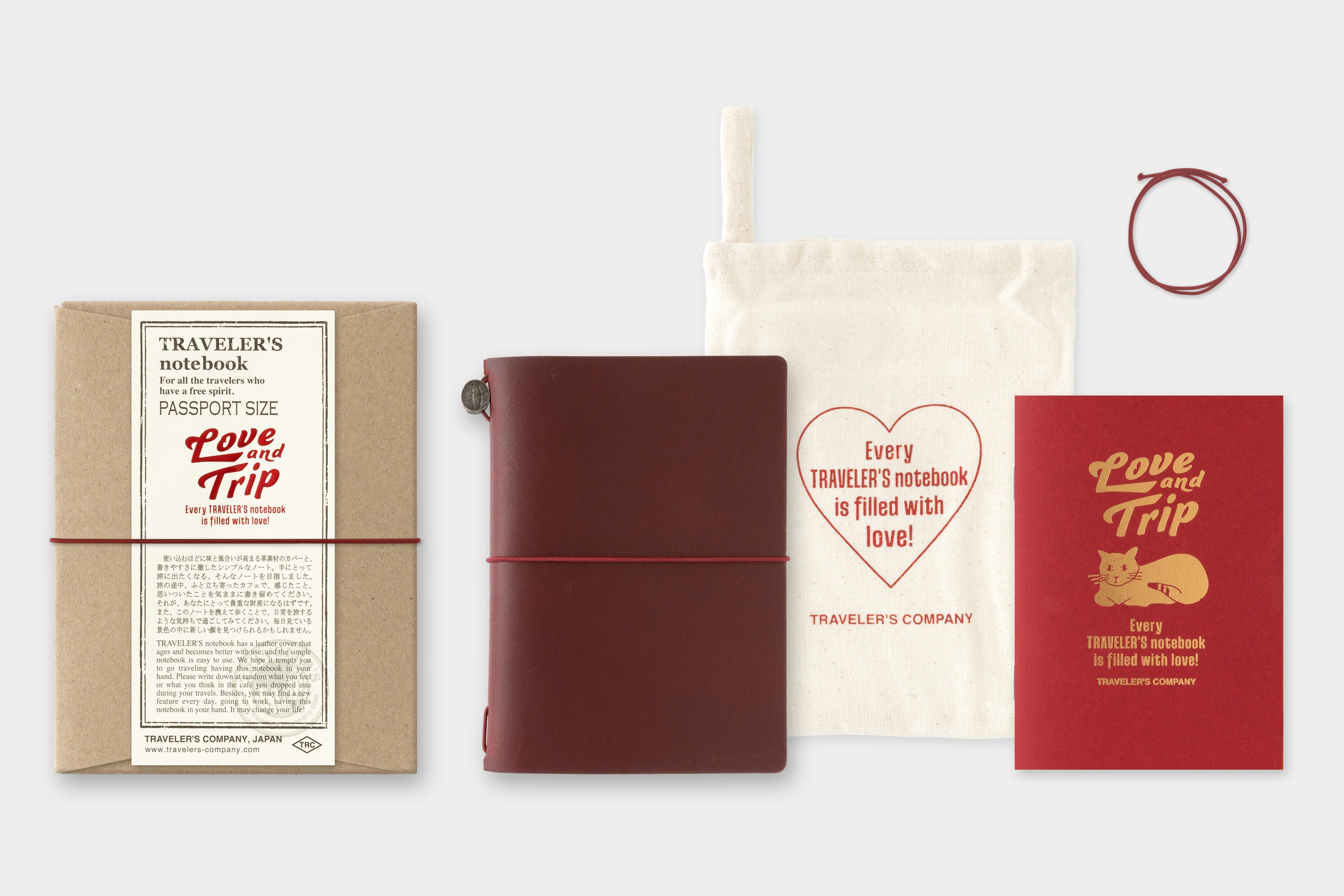 TRAVELER'S notebook - LOVE AND TRIP Limited (Passport Size)-Notitieboek-DutchMills