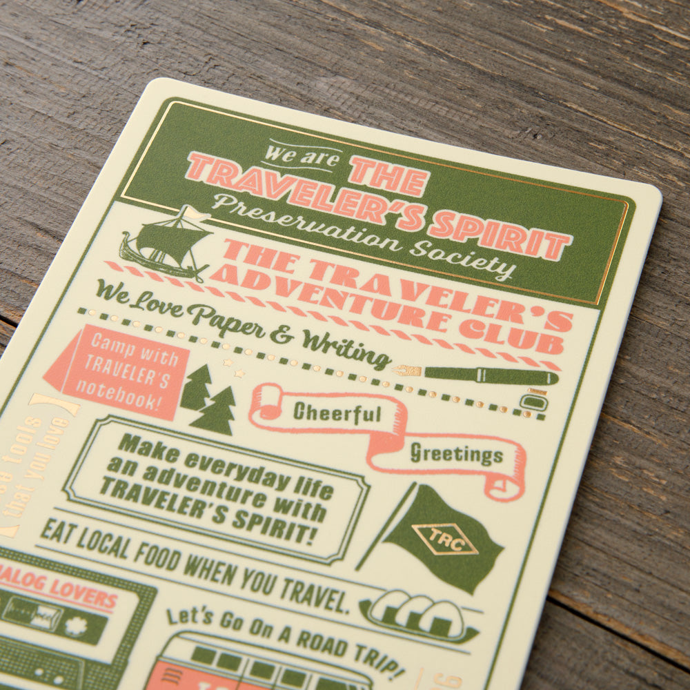 TRAVELER'S notebook - Underlay Plastic Sheet (Passport size) 2026-Agenda-DutchMills