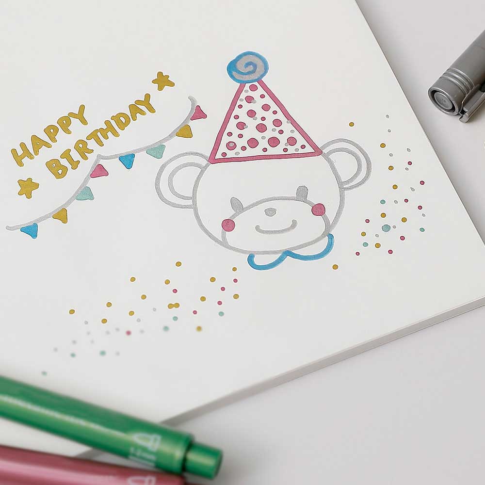 Tomoe River - Notebook softcover 5mm Plain / A5 / White / 52 g/m2-Notitieboek-DutchMills