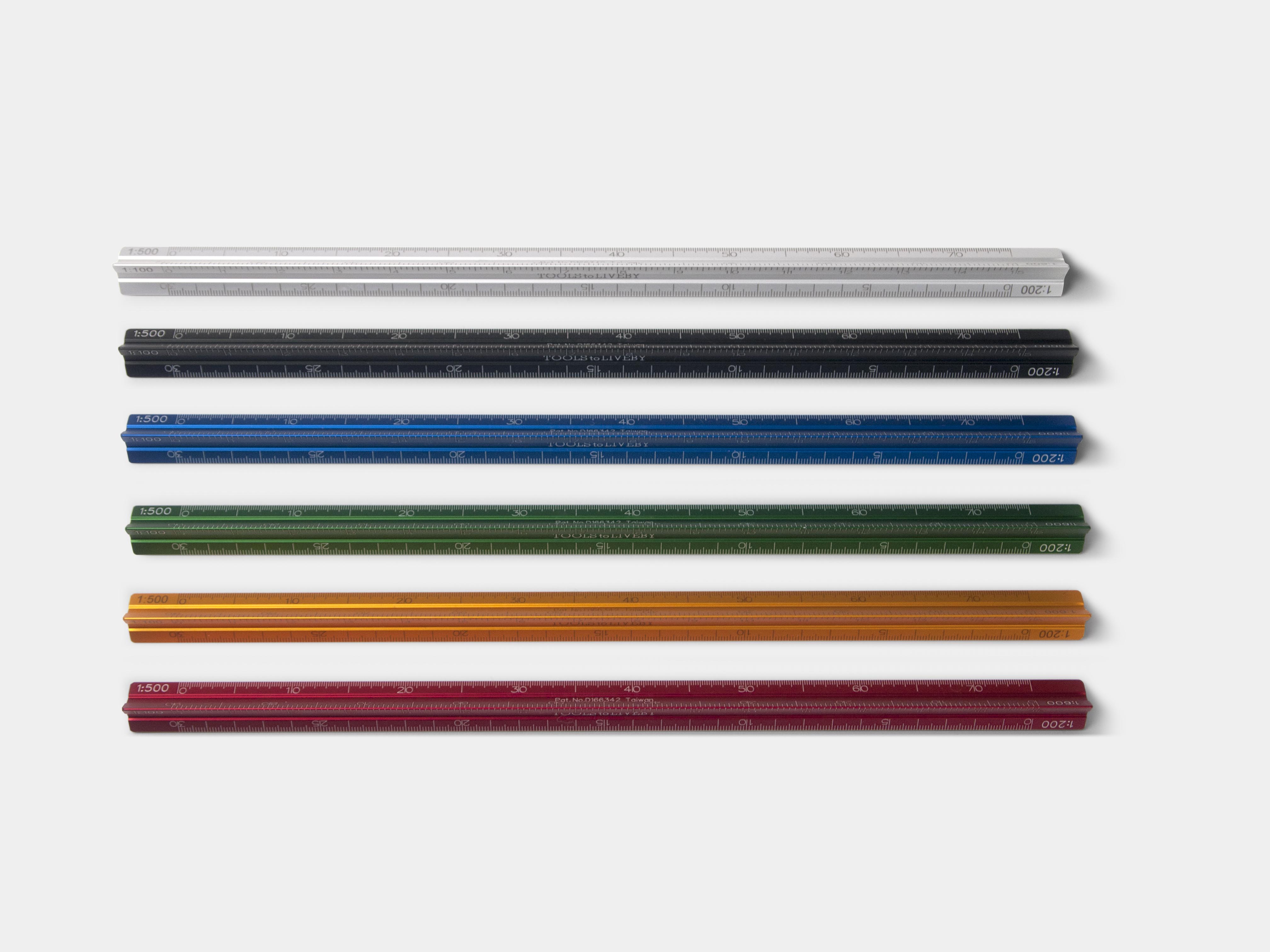 Tools to Liveby - Scale - Green (lineaal)-Lineaal-DutchMills