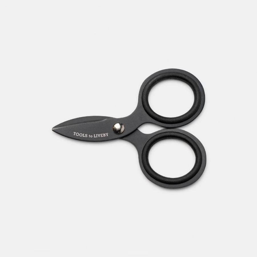 Tools to Liveby - Scissors 3" - Black (schaar)-Schaar-DutchMills