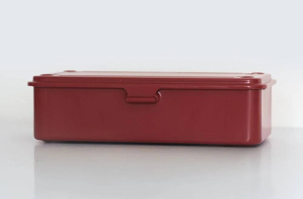 Toyo Steel - Pen Box - T 190 - Red Brick-Opbergen-DutchMills