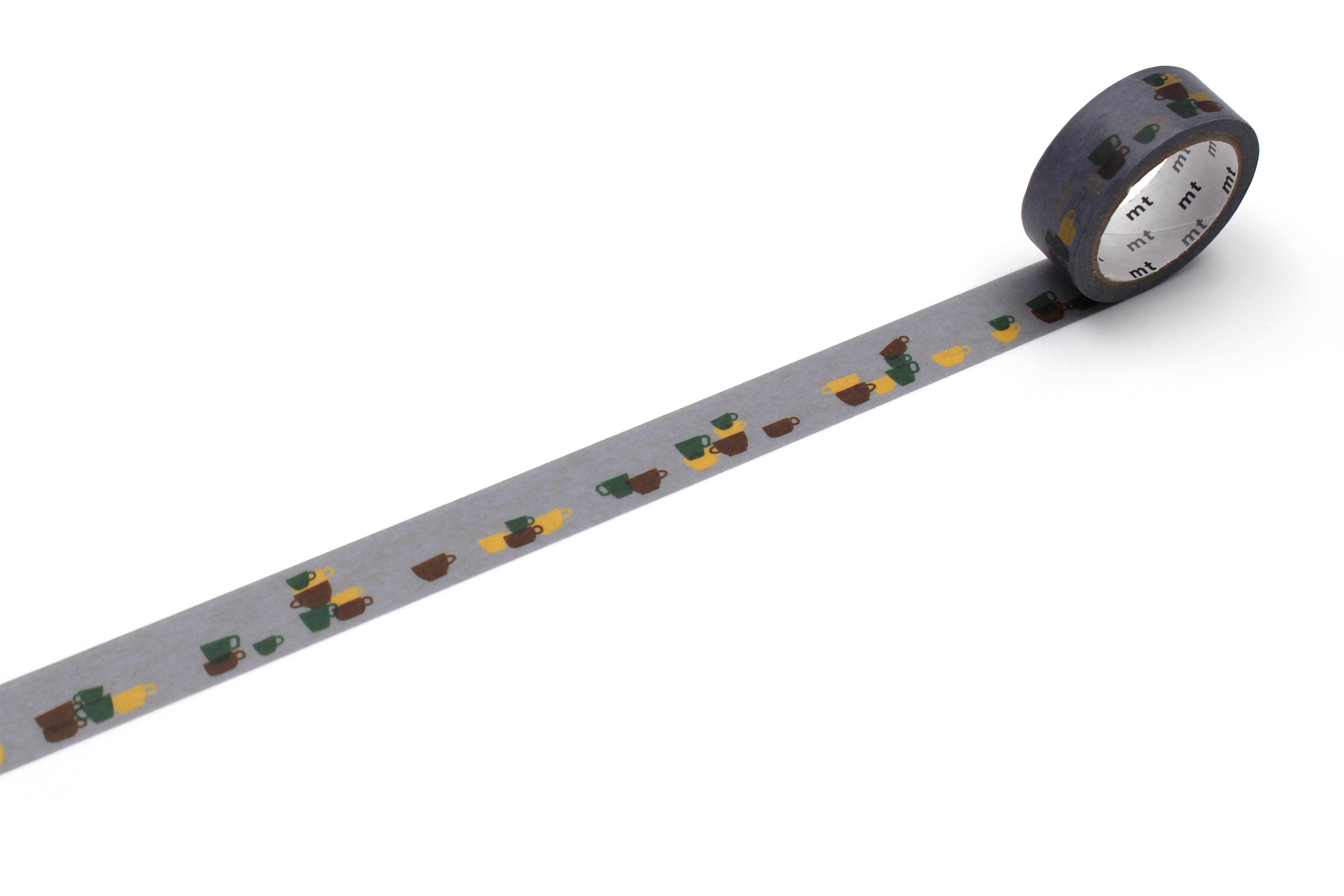 Washi Tape - upcycled with coffee cups MT01UP03Z-DutchMills