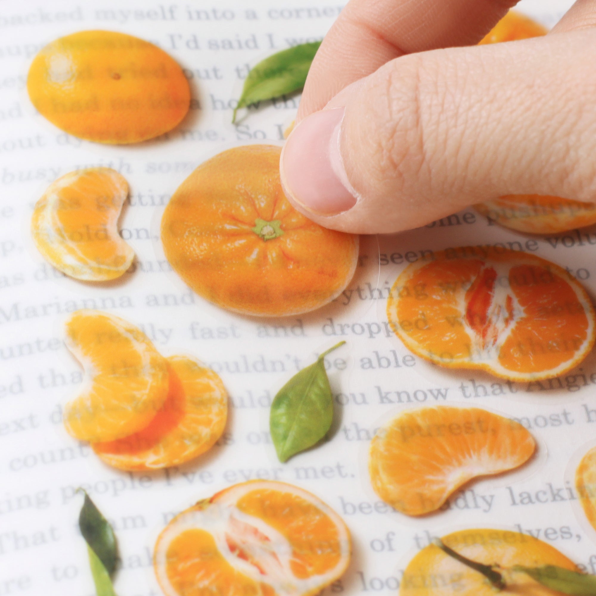 Appree - Fruit Sticker - Mandarin-Sticker-DutchMills