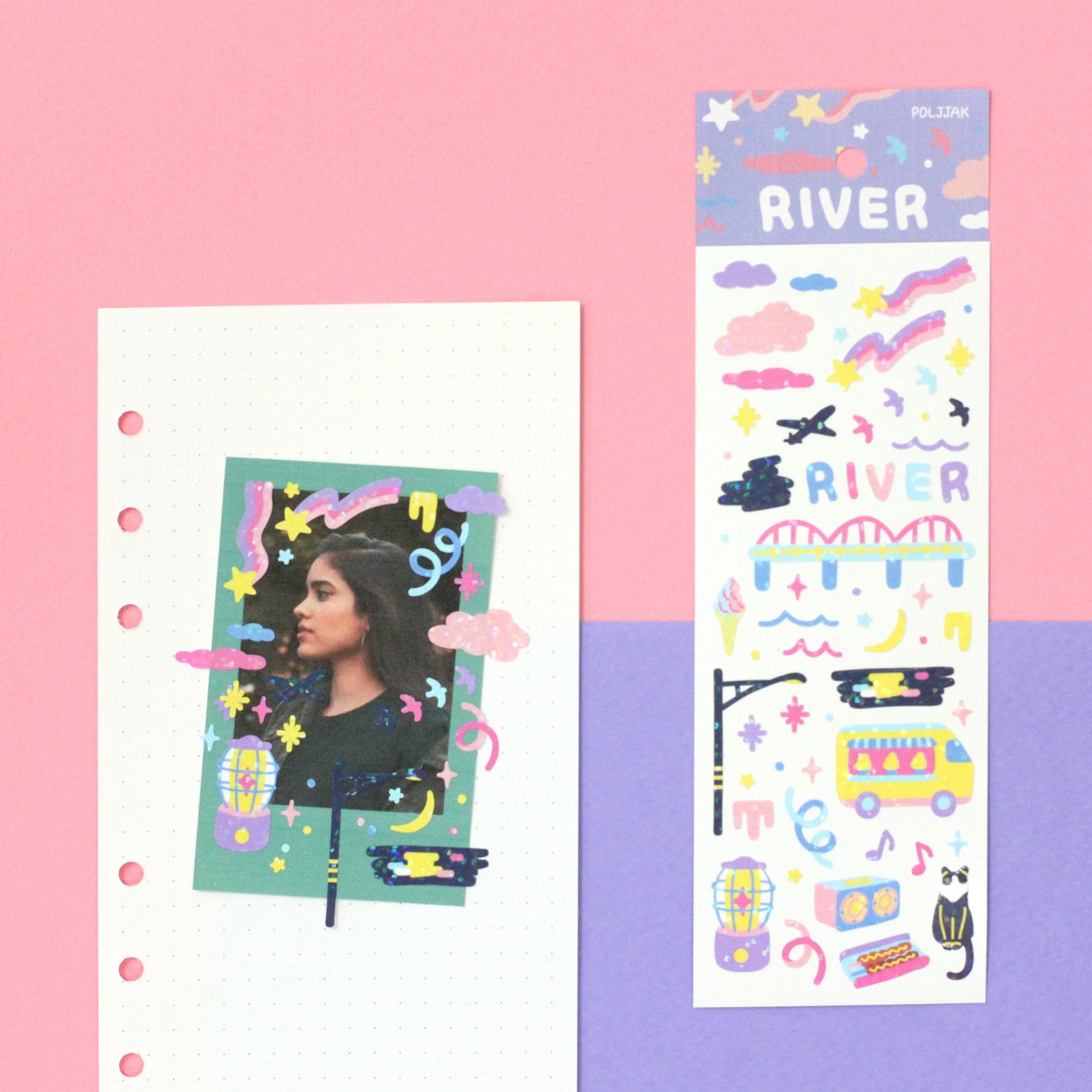 Appree - Scene Sticker - River-Sticker-DutchMills