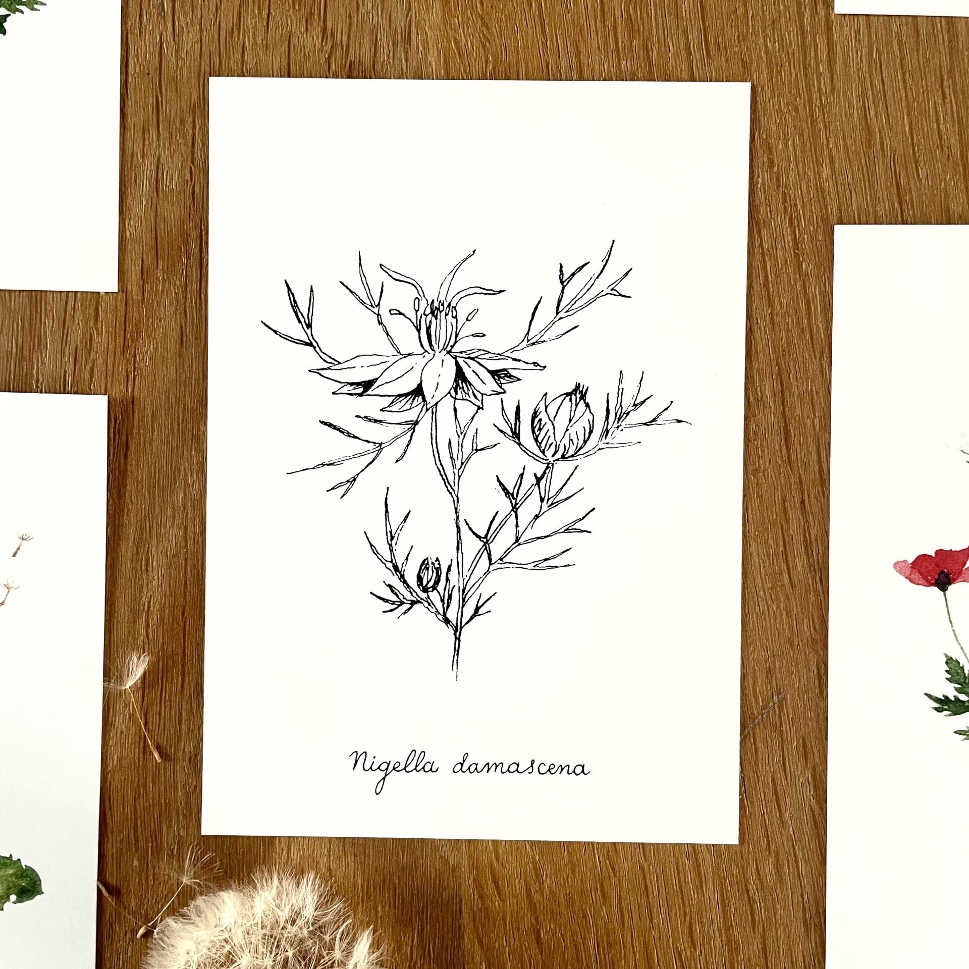 Caroline Vieira - Juffertje in het Groen kaart-Kaart-DutchMills