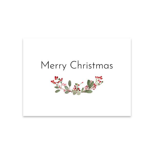Caroline Vieira - Twigs & Rose Hips Christmas-Kaart-DutchMills
