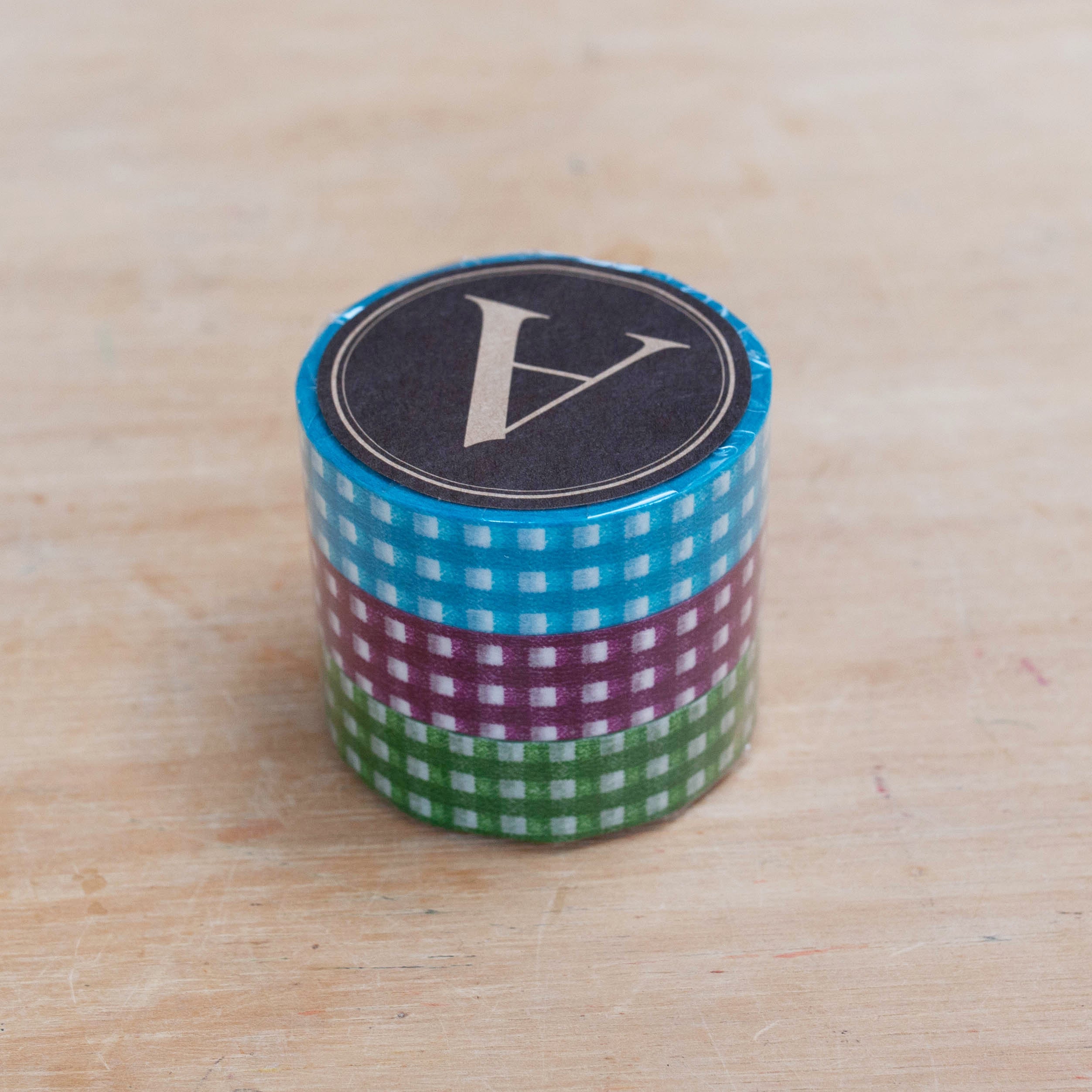 Classiky - Gingham Masking Tape (3 colors set)-Maskingtape-DutchMills