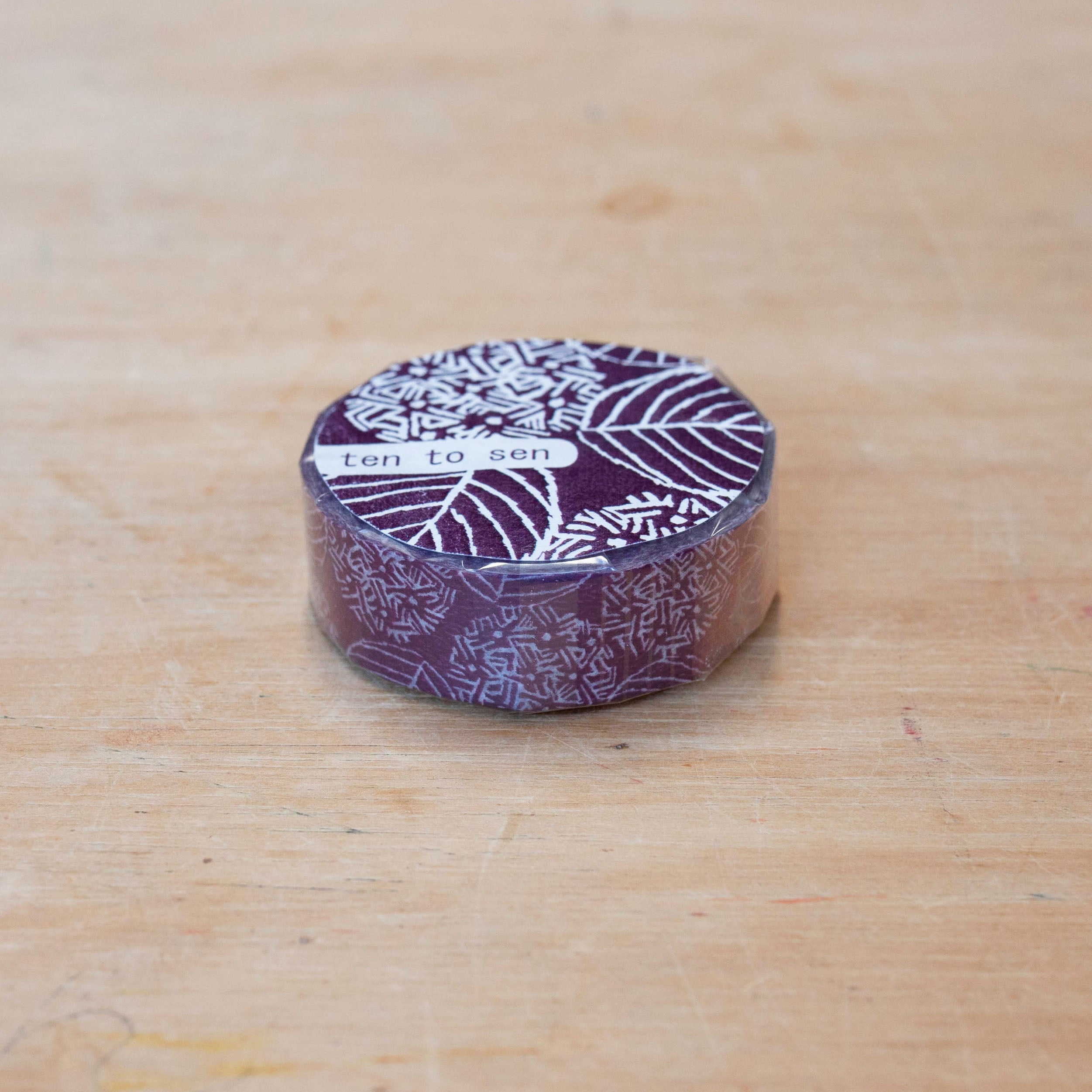 Classiky - Hydrangea Masking Tape (Red Purple)-Maskingtape-DutchMills