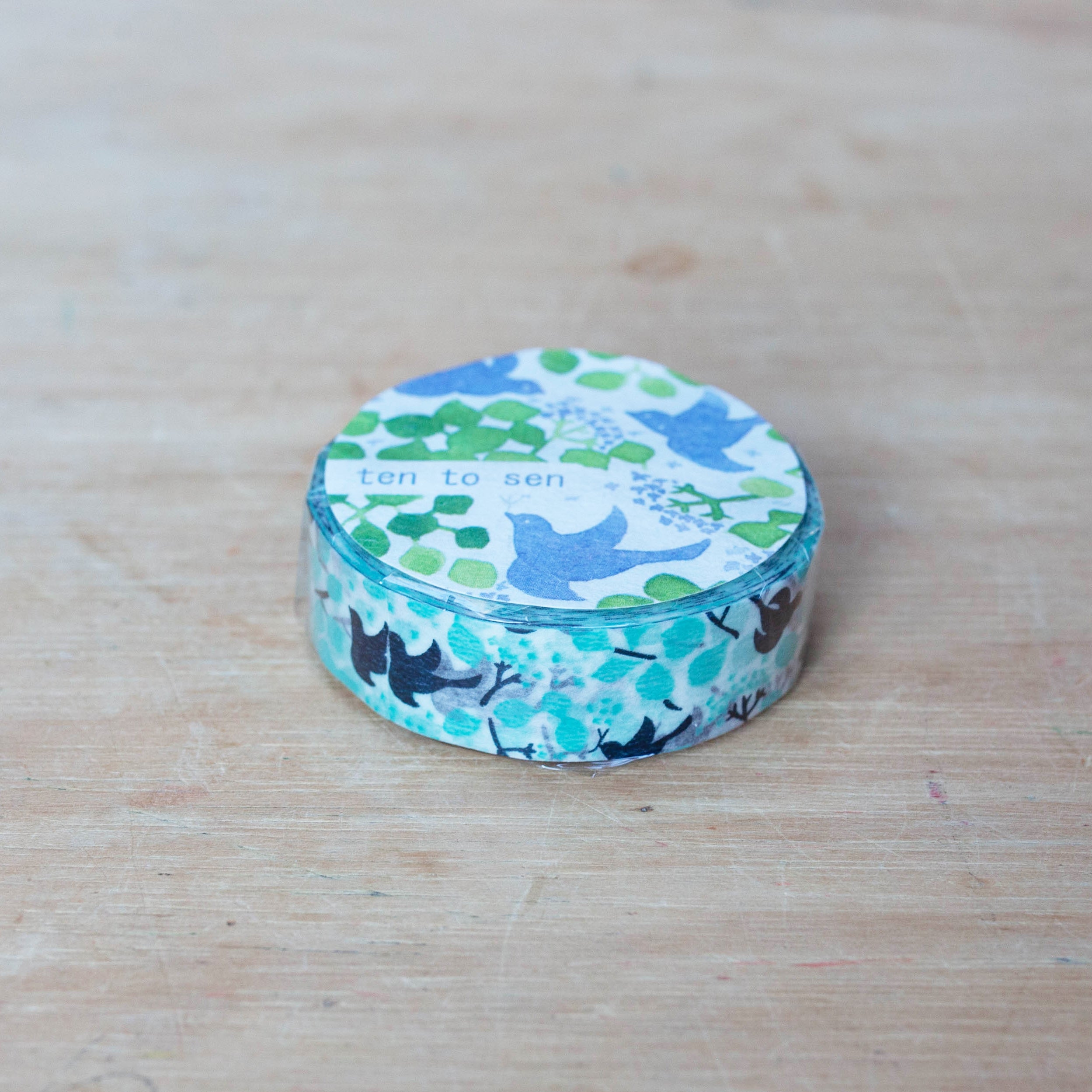 Classiky - Message Bird Masking Tape (Blue)-Maskingtape-DutchMills