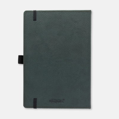 Dingbats A5+ Wildlife Green Dear Notebook Lined Back