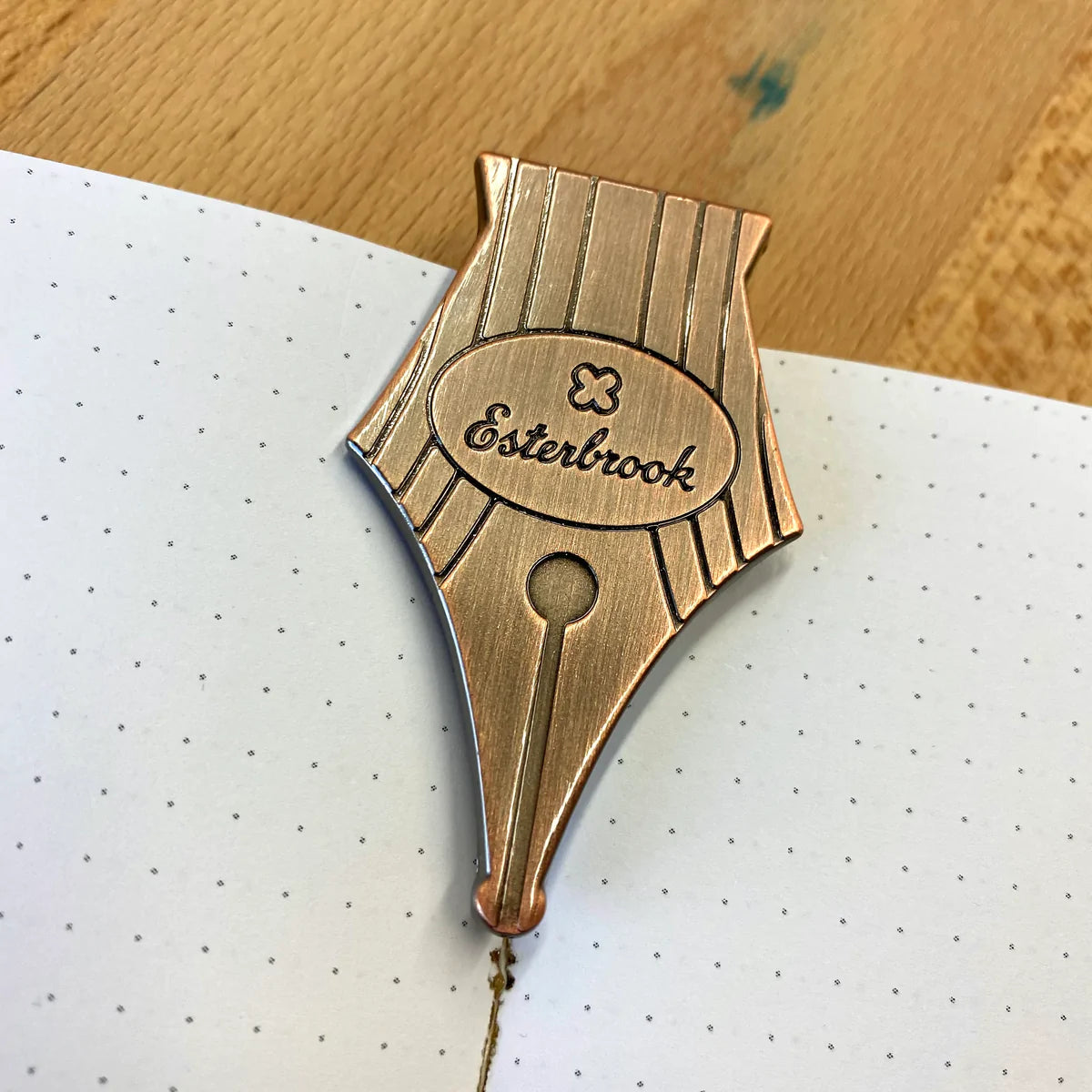 Esterbrook - Book Holder - Brass-Clip-DutchMills